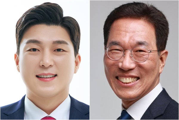 출처 : 박진호 후보 및 김주영 후보 페이스북.